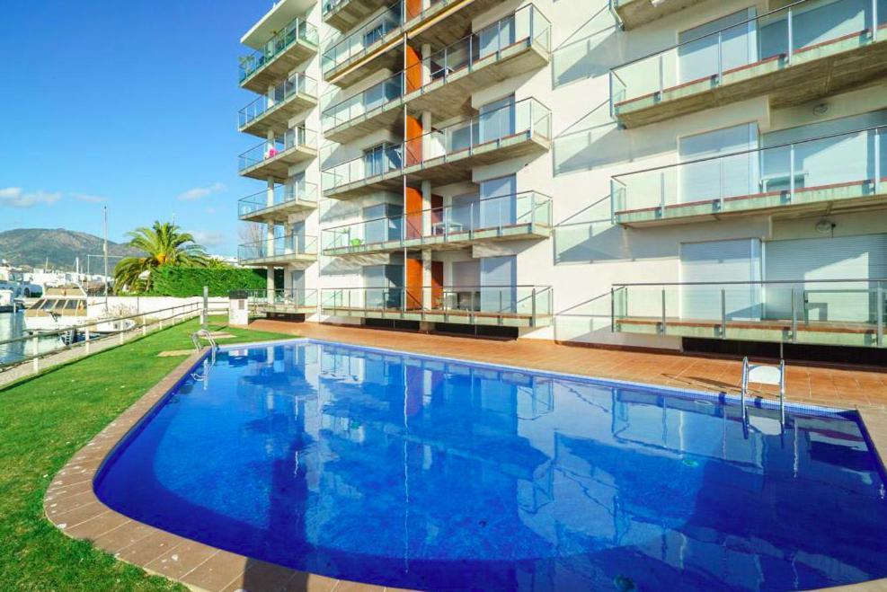 Appartement Les Marines à Roses Extérieur photo